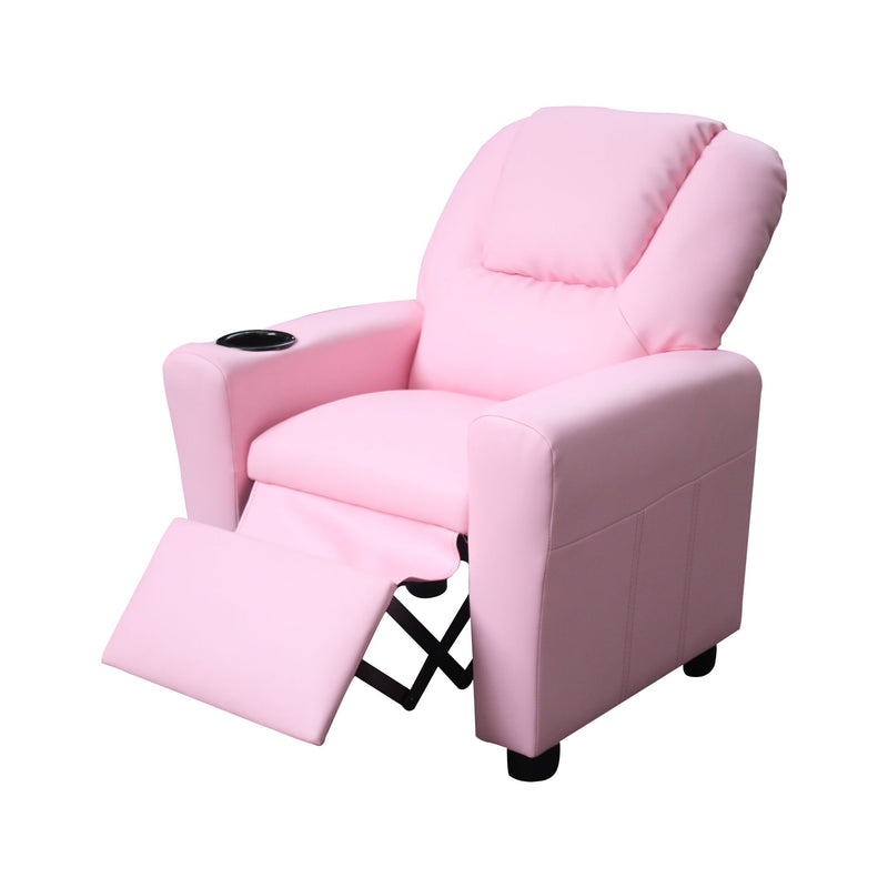 Marisa - Kids Recliner Chair With Cupholder