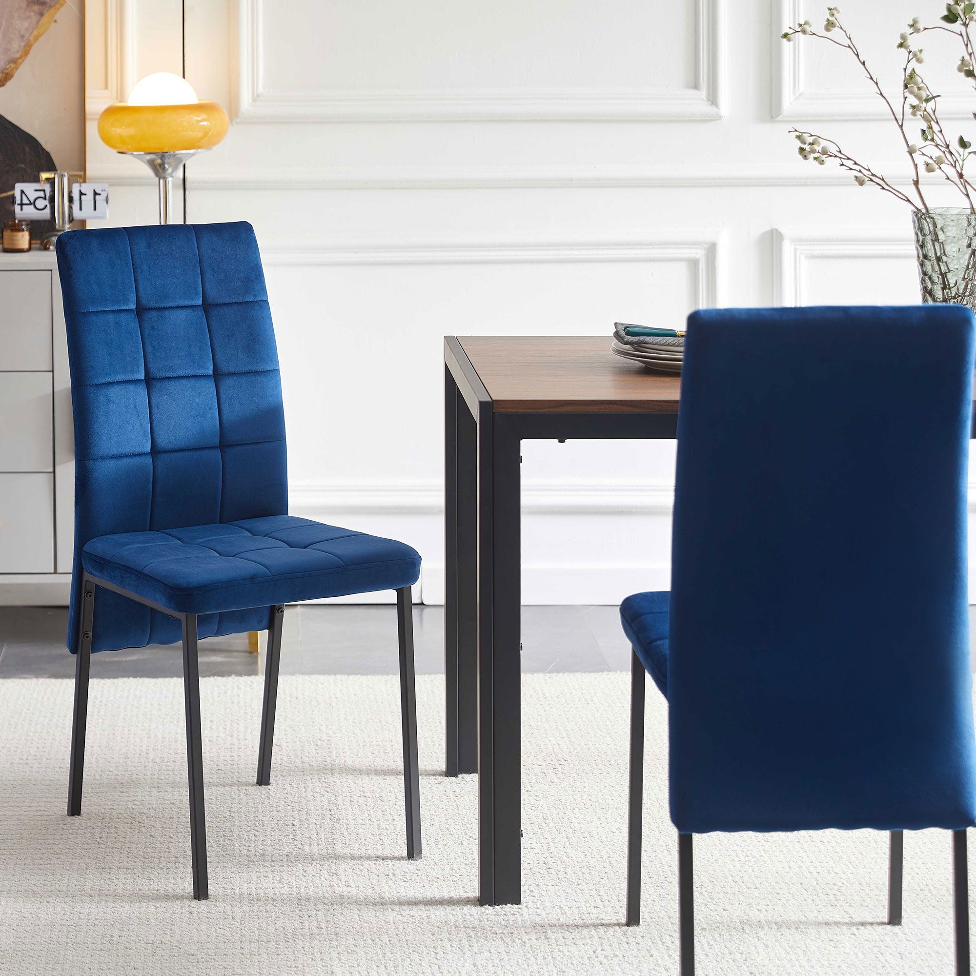 High Back Nordic Dining Chair - Thumbnail 3