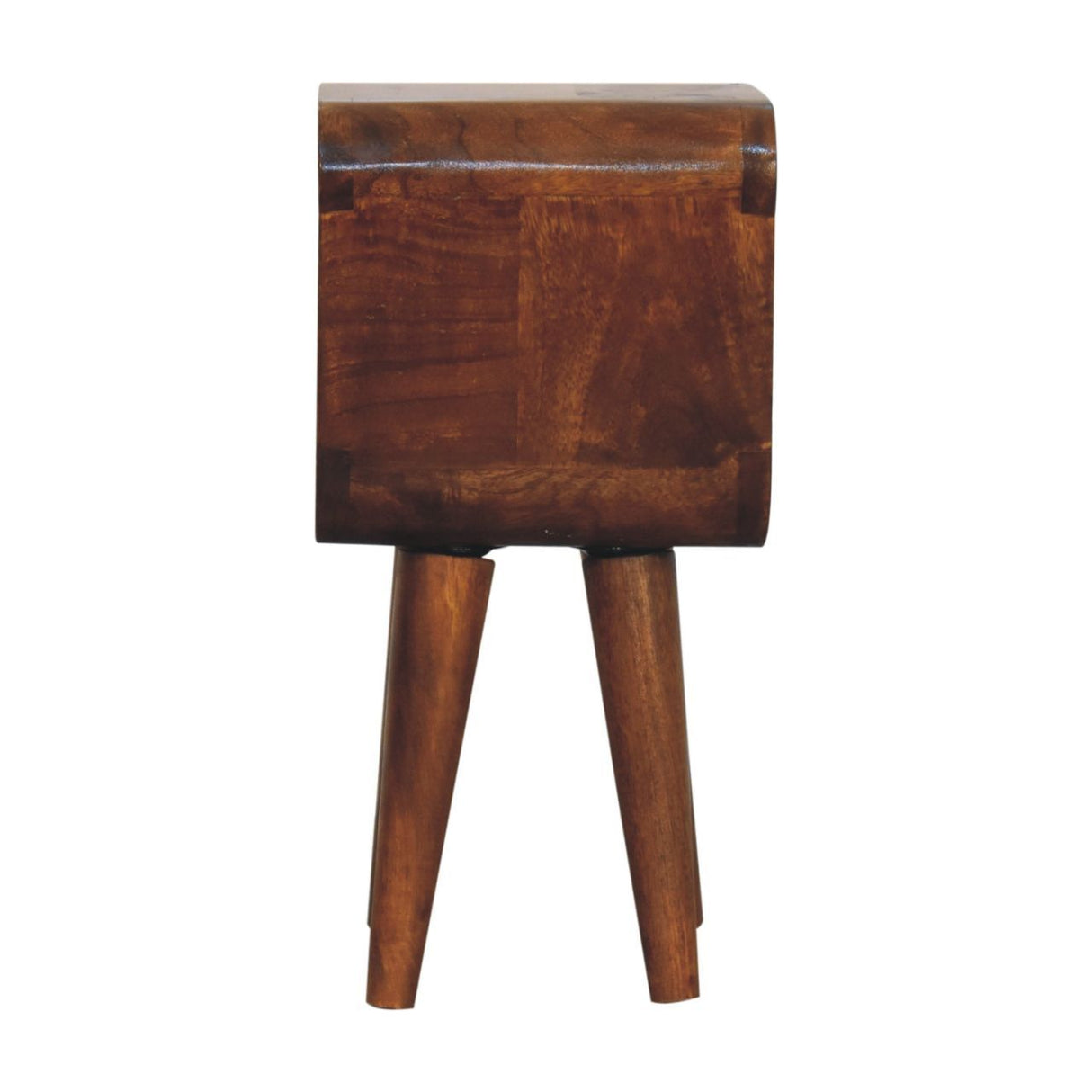 Minimalist Open Curved Nightstand