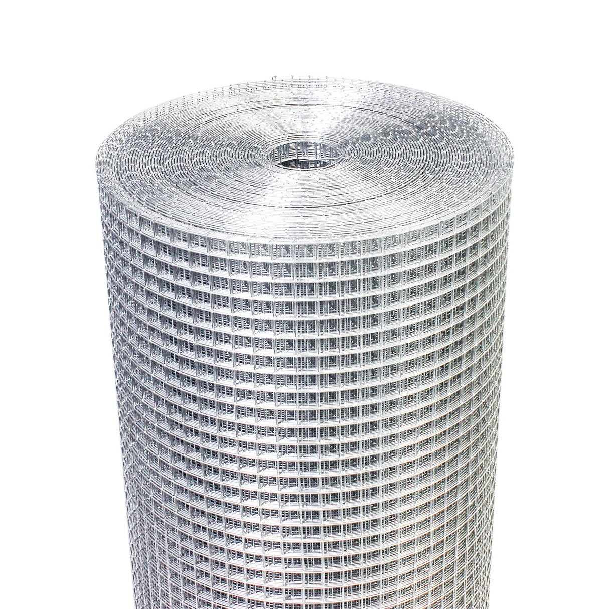 Galvanized Hardware Cloth, Gauge Welded Metal Wire Fence Roll For Garden And Animal Protection - Silver