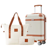 Hardshell Luggage Sets 3 Piece Carry On Suitcase Double Spinner Wheels With Tsa Lock