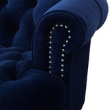La Rosa - Victorian Tufted Upholstered Accent Chair
