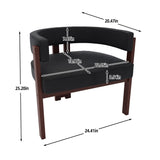 Modern Accent Teddy Upholstered Armchair