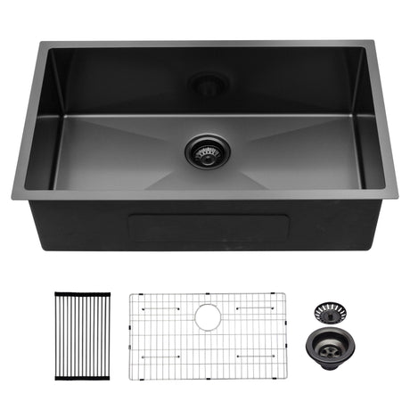 Undermount Kitchen Sink 16 Gauge Stainless Steel