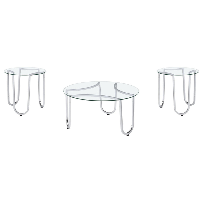Dutton - Round Coffee Table Set
