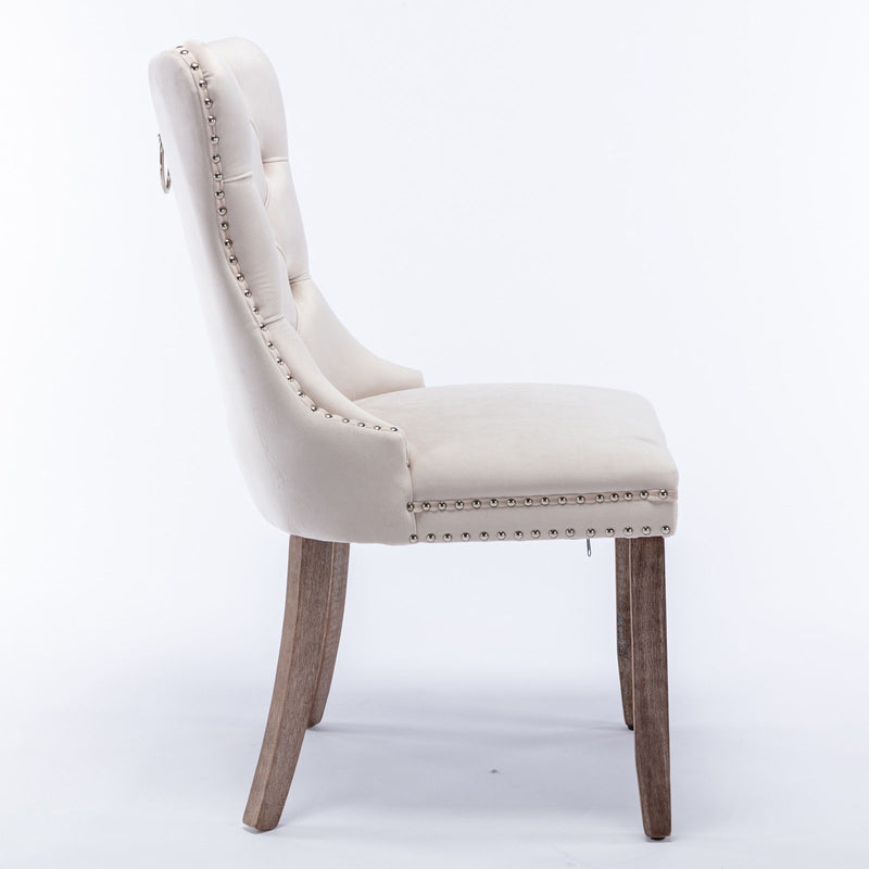 Nikki - High-End Tufted Dining Chair (Set of 2)