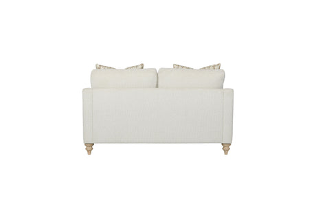 Loveseat Reversable Cushion With 2 Pillows - Off White