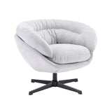 Modern Chenille Office Chair With 360 Degree Swivel