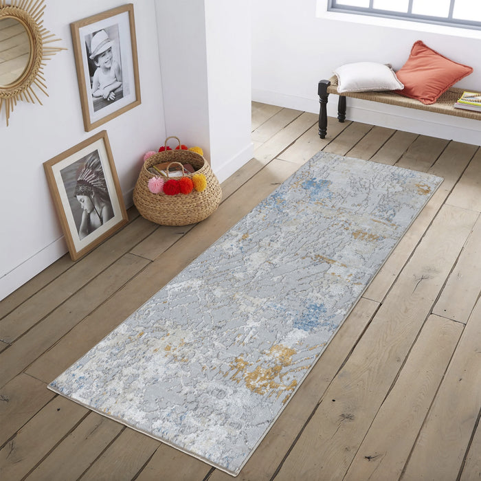 Textures GC_ART2004 Multi 7 ft. 10 in. x 9 ft. 10 in. Area Rug