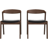 Dakota - Mid-Century Modern Velvet Dining Chair (Set of 2)