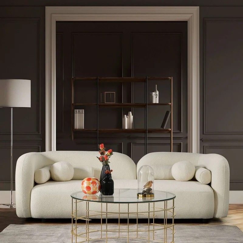 Donna - Japandi Design Boucle Sofa