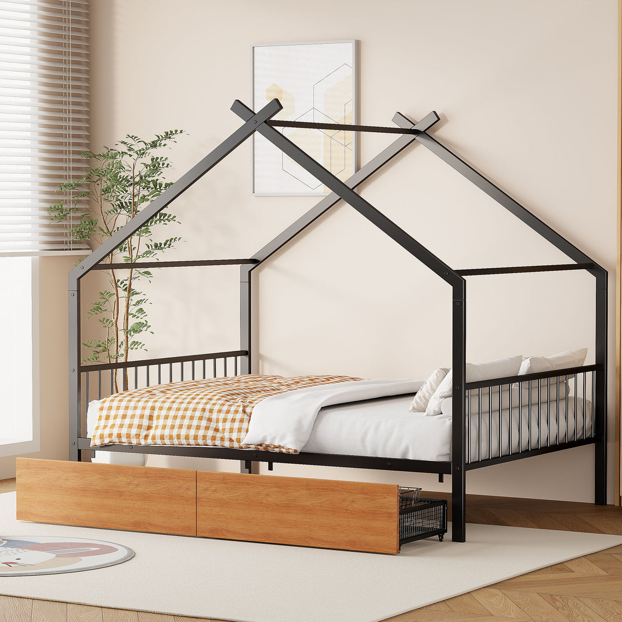 Adorable House Design Bed