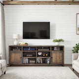 Joshua Creek - TV Stand Console For TVs Up To 95" - Barnwood
