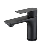 Modern Bathroom Sink Faucet Single Handle Brass Countertop Mount