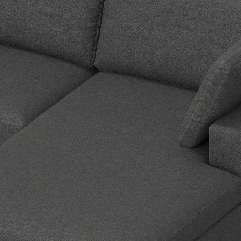 Charlie - Upholstered Deep Seater Sectional Sofa