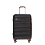 5 Piece Set Hardshell Carry On Luggage Set With Tsa Lock