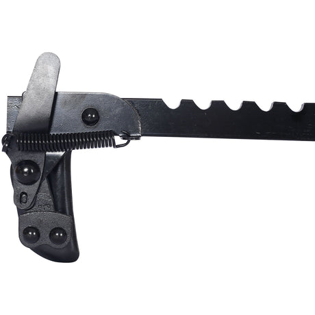 Fence Stretcher All Purpose Splicer Steel Tool For High Tensile, Barbed, And Smooth Wire Fences - Black