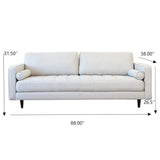 Anthony - Velvet Sofa