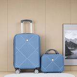 2 Piece Luggage Sets Lightweight Suitcase, Spinner Wheels