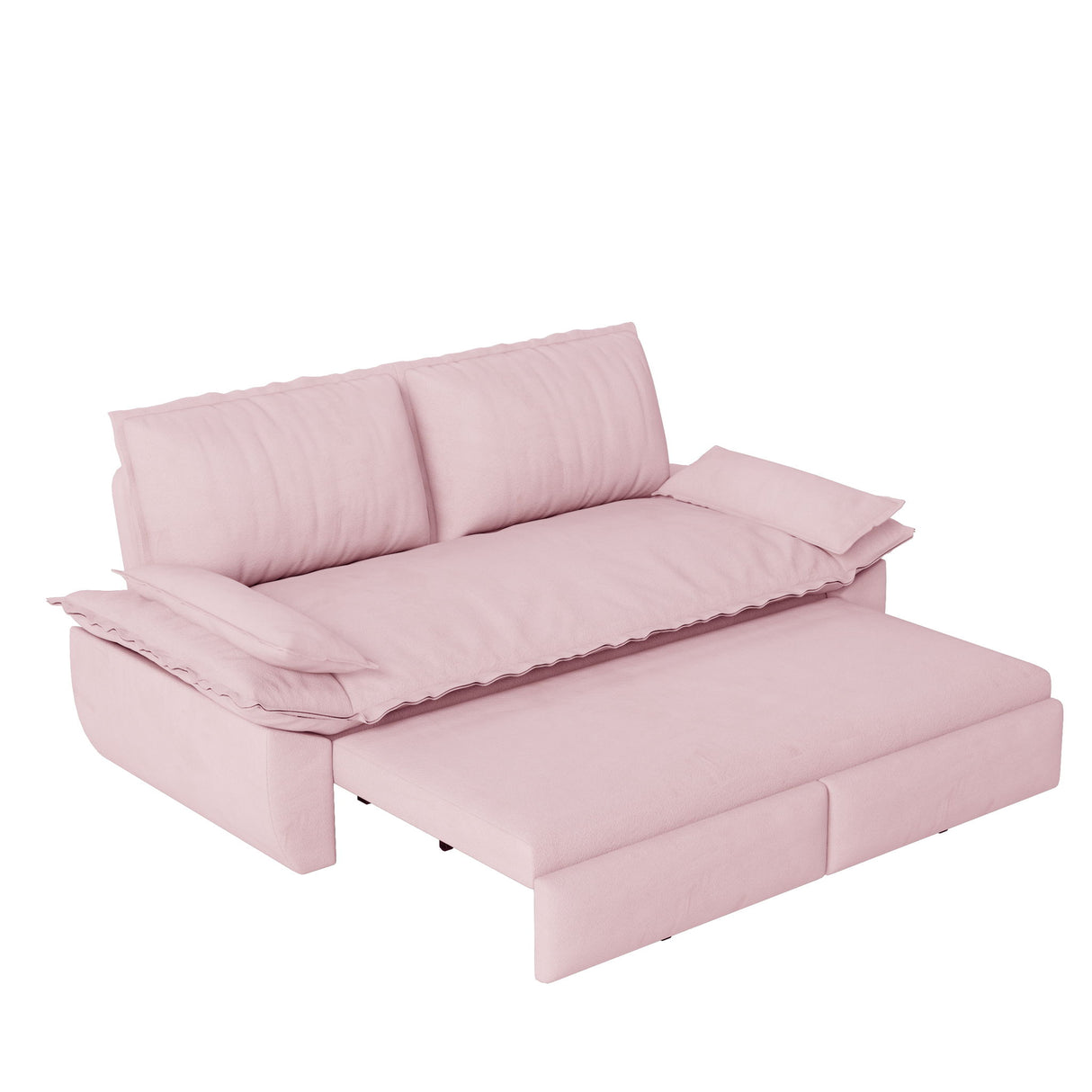 Pull Out Sleeper Sofa Bed, 3 In 1 Multi Functional