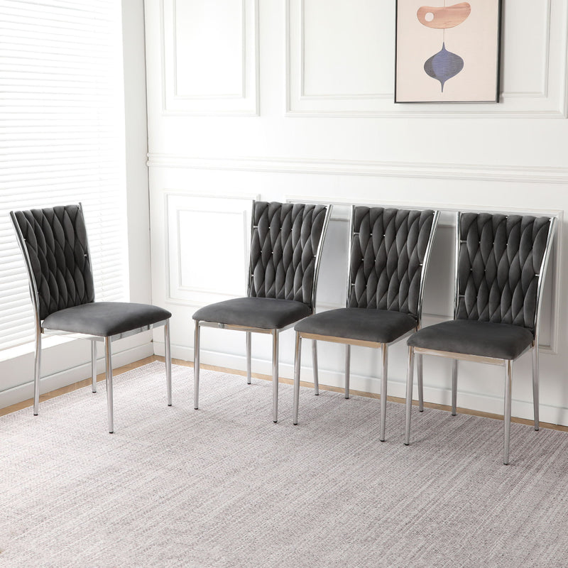 Modern Dining Chair Set For Dining Room