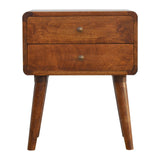 Curved Nightstand