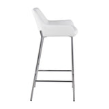 Daniella - Contemporary Fixed Height Barstool (Set of 2)