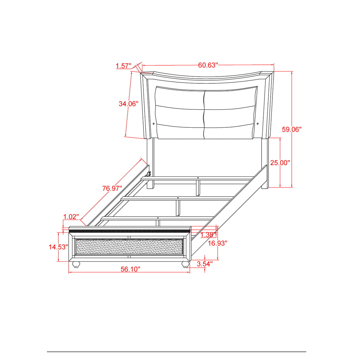 Maloise - Bed