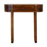 Round Coffee Table - Chestnut