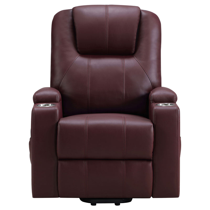 Macklin - Power Lift Massage Recliner With Heat And Dual Cupholders