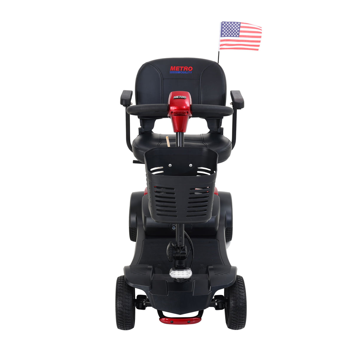 Max Sport - 4 Wheels Outdoor Compact Mobility Scooter With 2 Pieces X 12Ah Lead Acid Battery