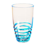 Leading Ware Swirl Acrylic Glasses Drinking (Set of 4)
