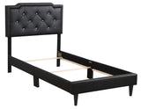 Button Tufted Bed Charming For Cozy Spaces