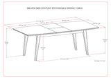 Draper - Rectangular Dining Table