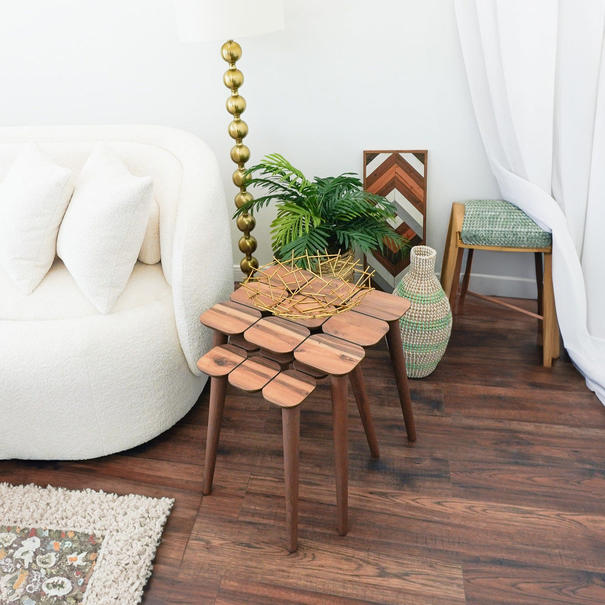 Hilson - Nesting Table - Walnut