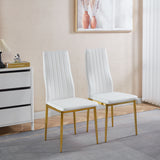Golden Leg Dining Chair (Set of 4)