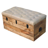 Buffalo - Leather Storage Trunk