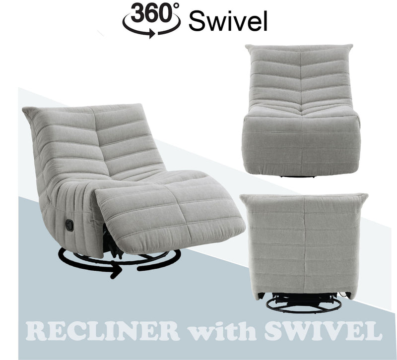 Talmon - Glider Recliner With Swivel