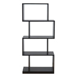 Zig Zag Display Unit - Antique Brown