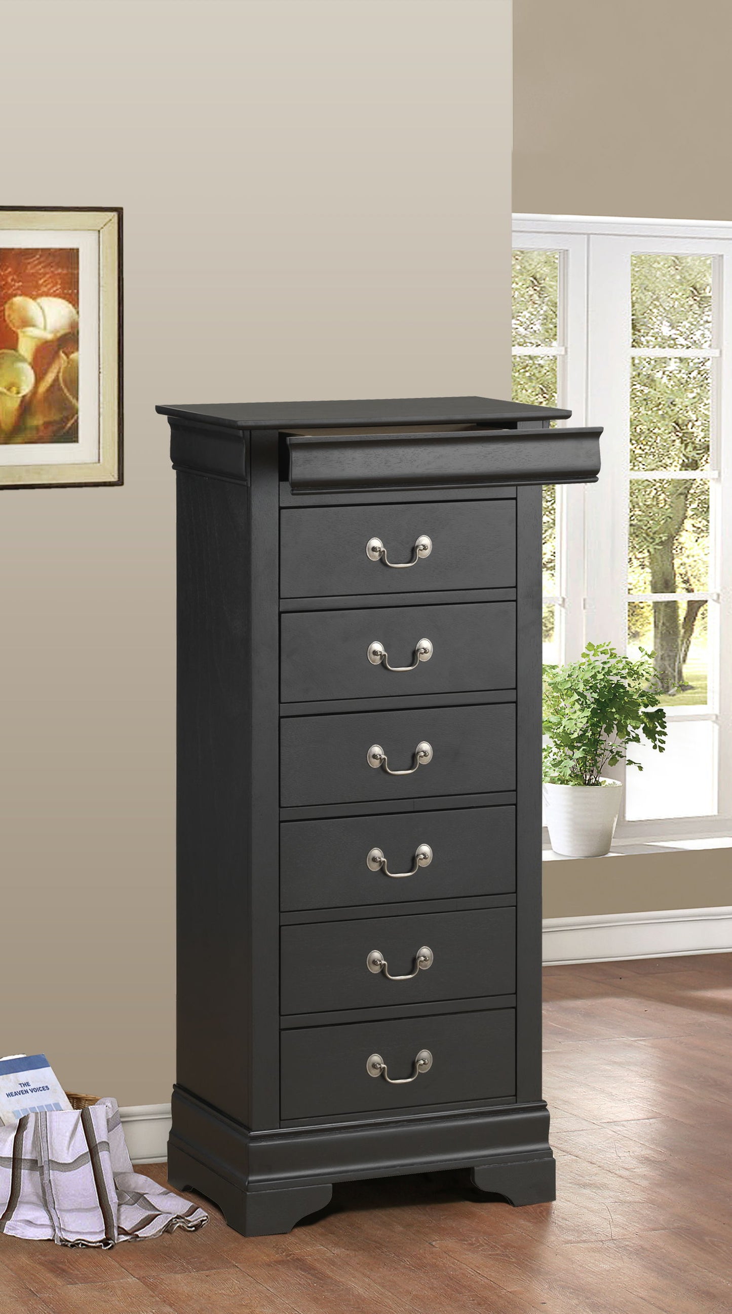 Traditional Style Lingerie Storage Chest Timeless