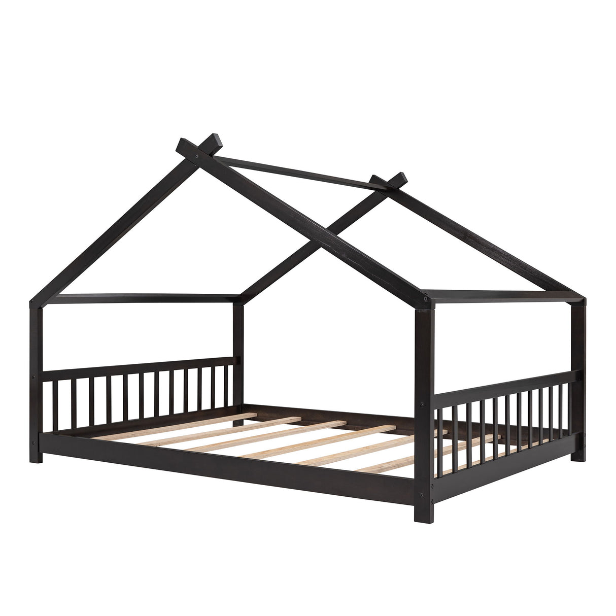 Wooden Playhouse Bed