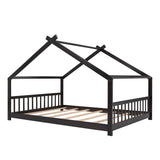 Wooden Playhouse Bed