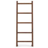 Bray - Bath Towel And Blanket Ladder Shelf - Natural Walnut
