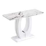 Modern Minimalist Rectangular Counter Bar Table