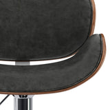 Marana - Multifunctional Handcrafted Bentwood Adjustable Swivel Bar Stool