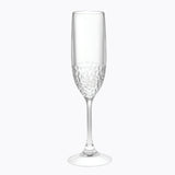 Tritan Lexington - Unbreakable Plastic Champagne Flutes, Durable Glass Alternative (Set of 4), 6Oz - Clear
