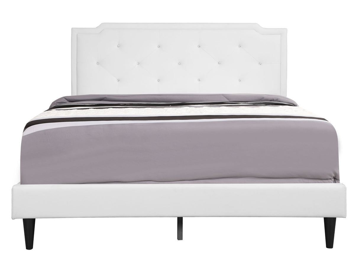 Deb - Full Bed For Cozy Sleep - White