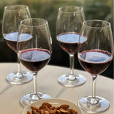 Leadingware Unbreakable Tritan Wine Glass (Set of 4), 20Oz, Bpa Free - Clear