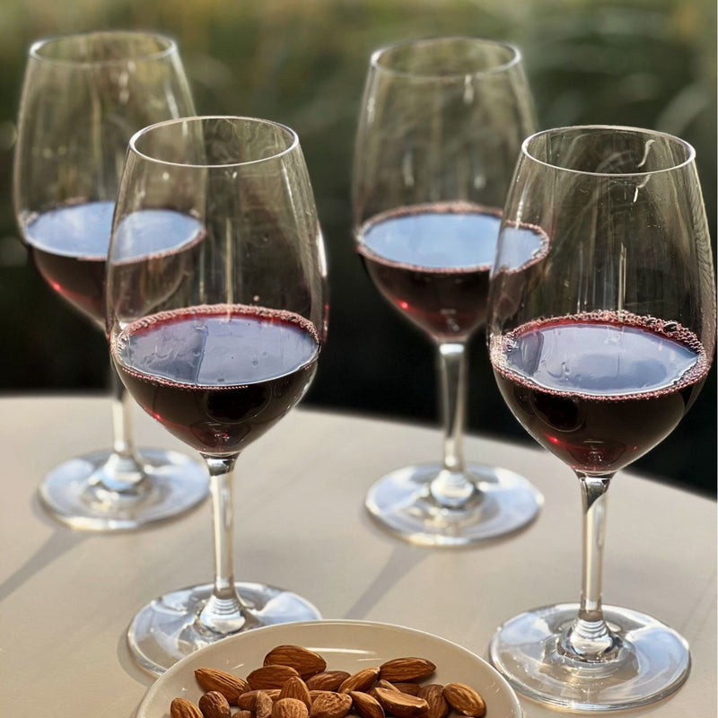 Leadingware Unbreakable Tritan Wine Glass (Set of 4), 20Oz, Bpa Free - Clear