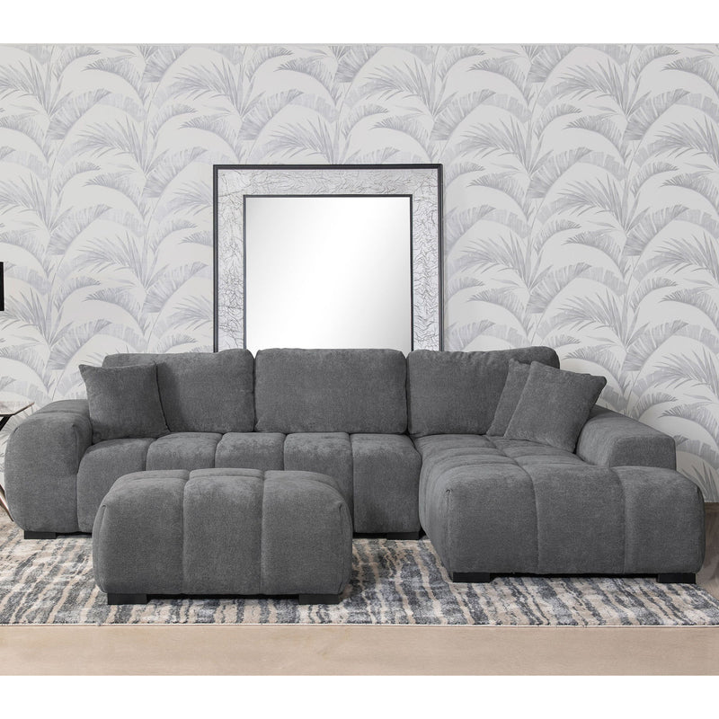 Plather - Sectional Chaise Sofa